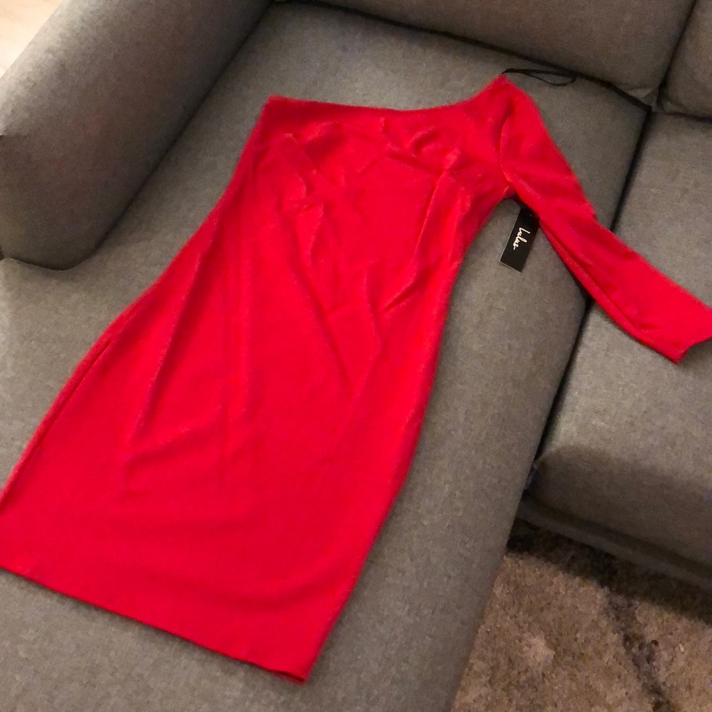 Brand new Lulus sassy red dress